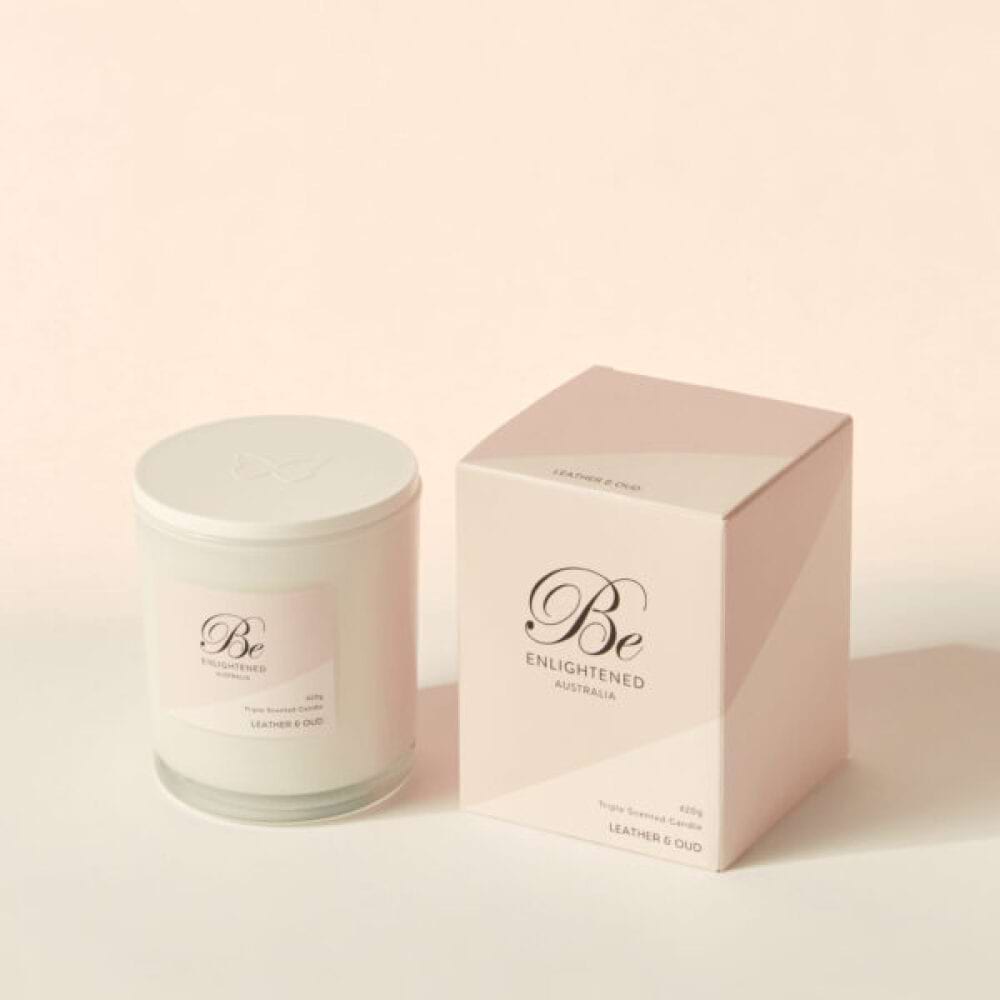 Leather & Oud Candle