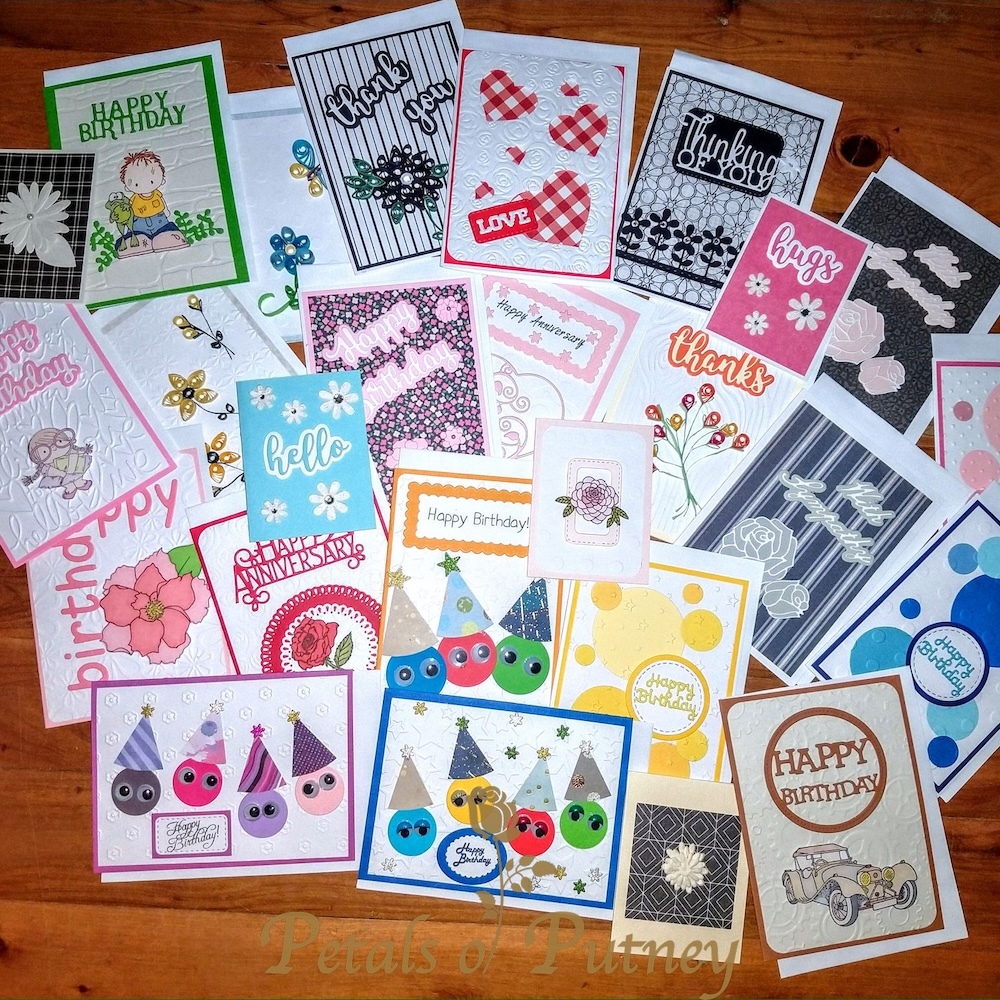 Thank you Large Handmade Card