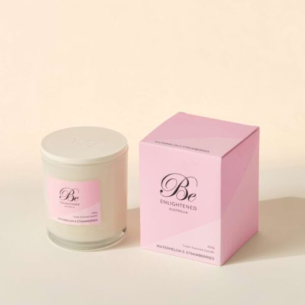 Watermelon & Strawberries Candle